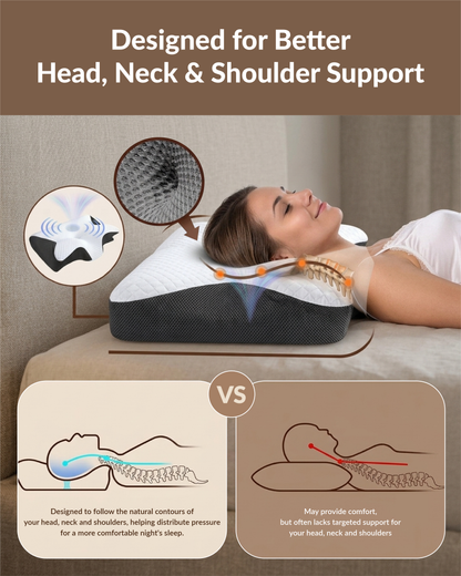 Luna Contour Relief Pillow
