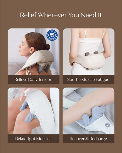 Luna Ergonomic Neck & Shoulder Massager