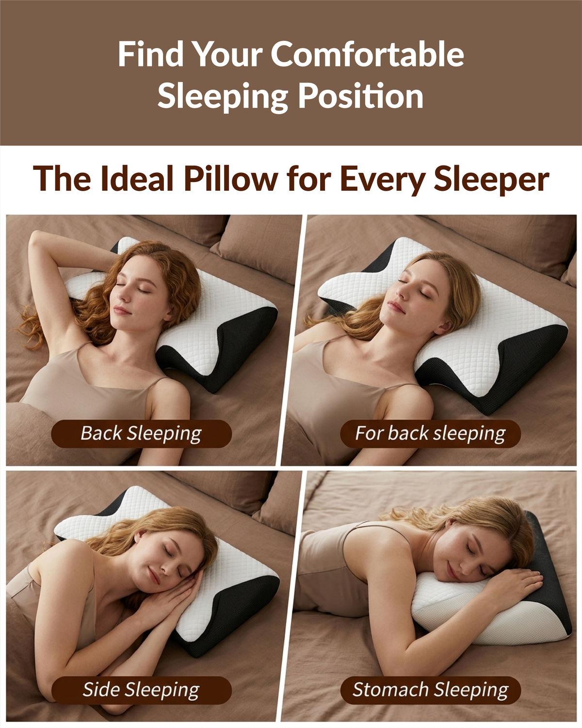 Luna Contour Relief Pillow